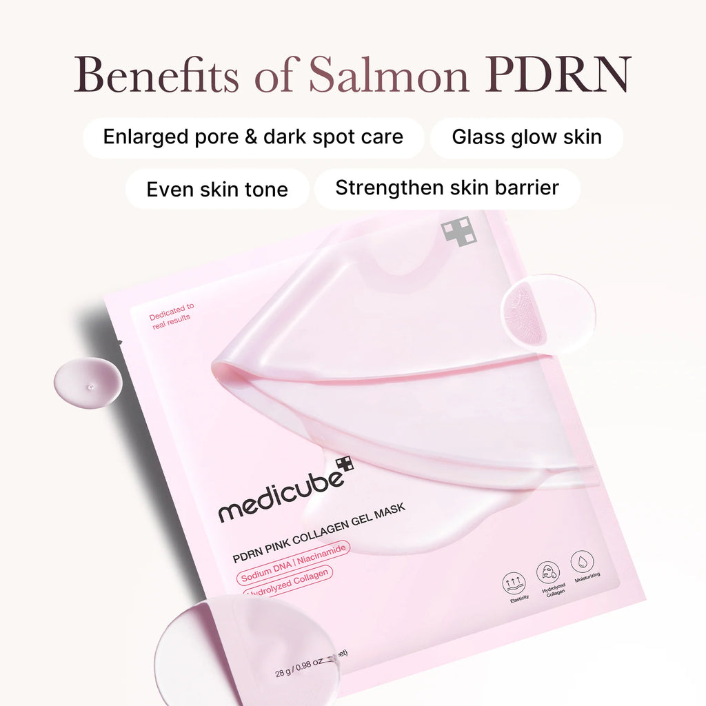MEDICUBE Pink PDRN Gel Mask 4ea